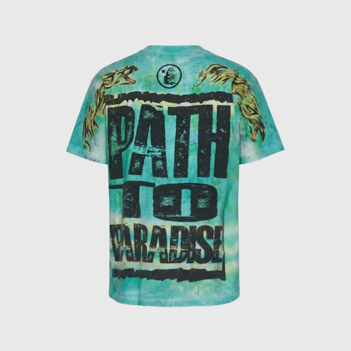 Hellstar Rasta Skull Tye-Dye T-Shirt