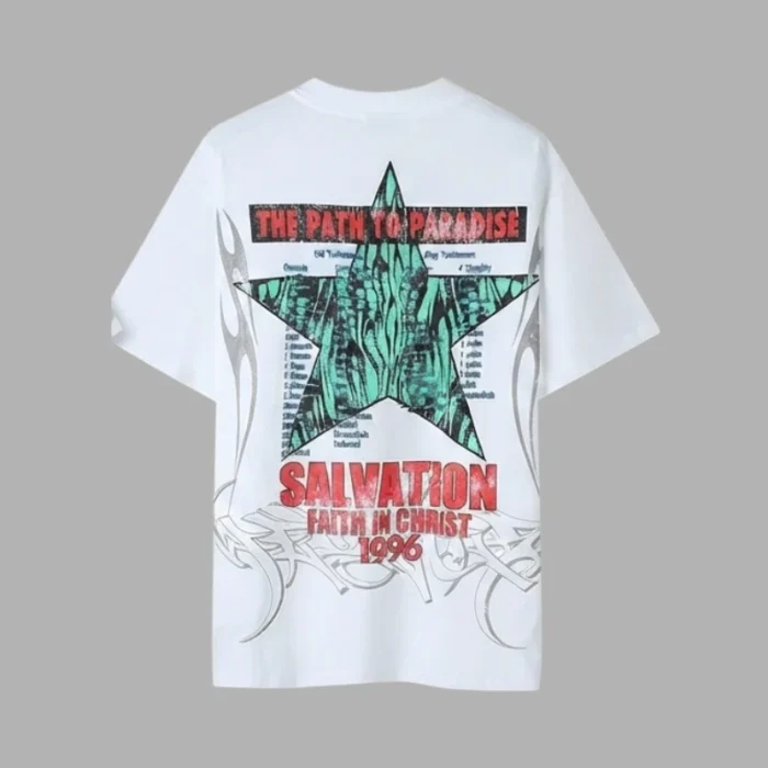 Hellstar Salvation Star T-Shirt white