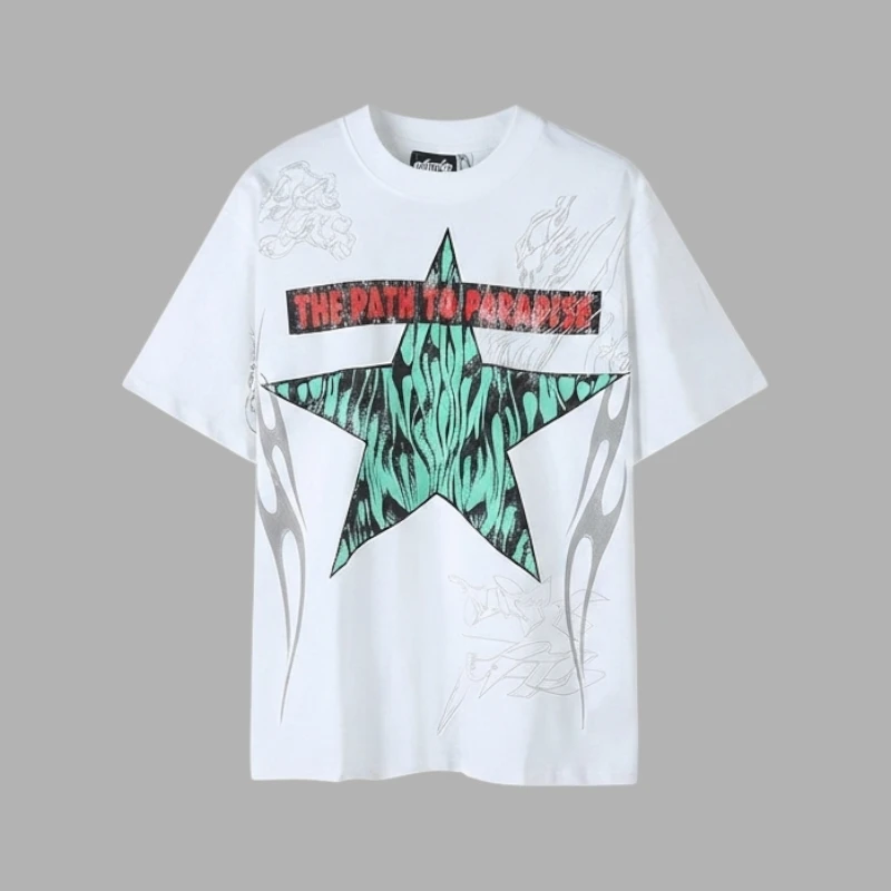 Hellstar Salvation Star T-Shirt white