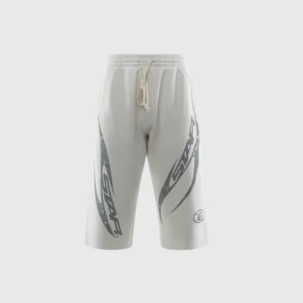 Hellstar Wing 3/4 Shorts White