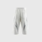 Hellstar Wing 3/4 Shorts White Backview