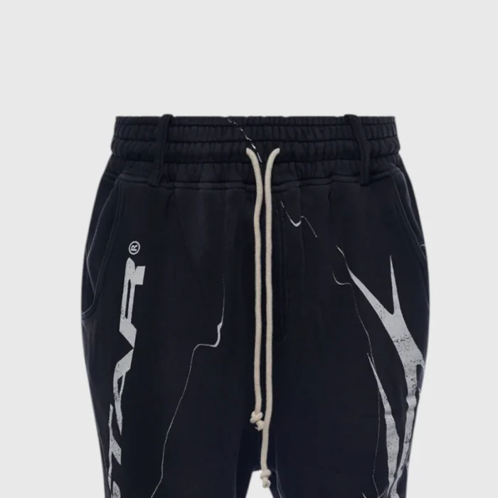 Hellstar Black Flame Sweatpants