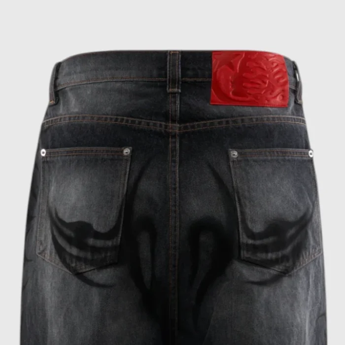 Hellstar Jeans Graffiti Denim