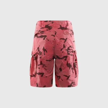 Hellstar Pink Camo Shorts Backview