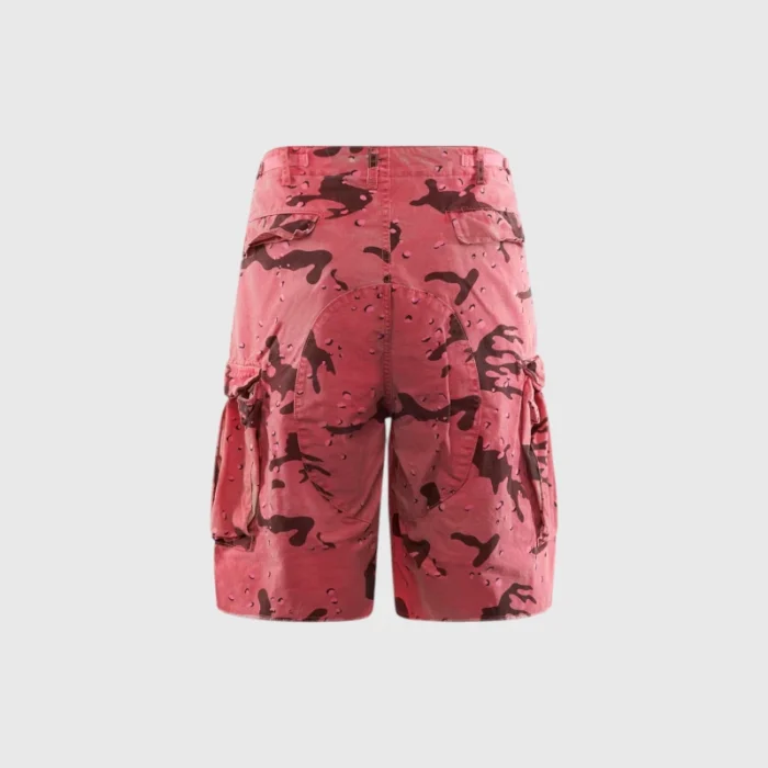 Hellstar Pink Camo Shorts Backview