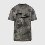 Hellstar H Cursive Logo Grey T-Shirt