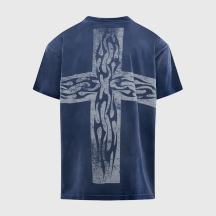 Hellstar Carry Your Cross T-Shirt Back View
