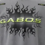 HellStar Graphic G.A.B.O.S T-Shirt Grey