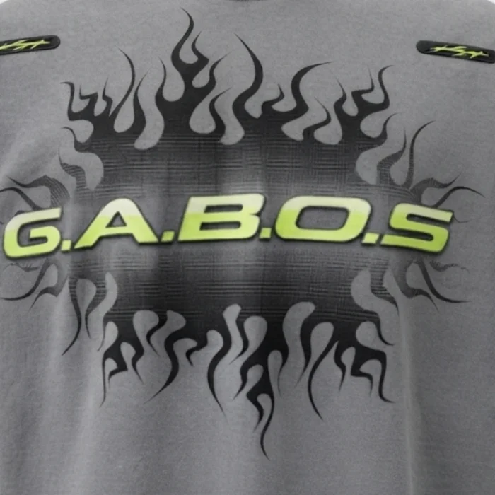 HellStar Graphic G.A.B.O.S T-Shirt Grey