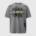 HellStar Graphic G.A.B.O.S T-Shirt Grey