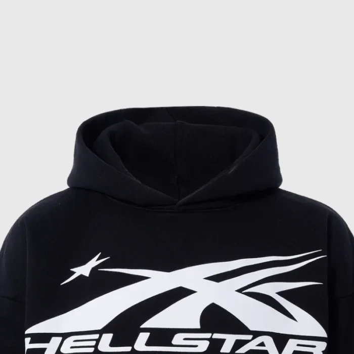 Hellstar Sports Logo Hoodie Black