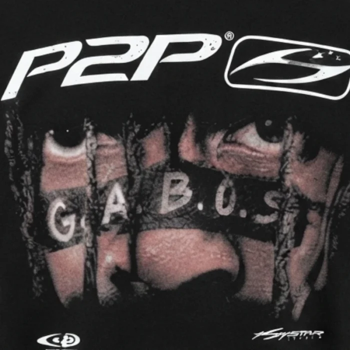 Hellstar X Gabos Capsule T-shirt Black