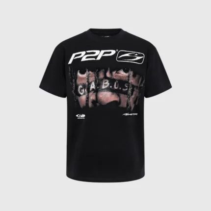 Hellstar X Gabos Capsule T-shirt Black