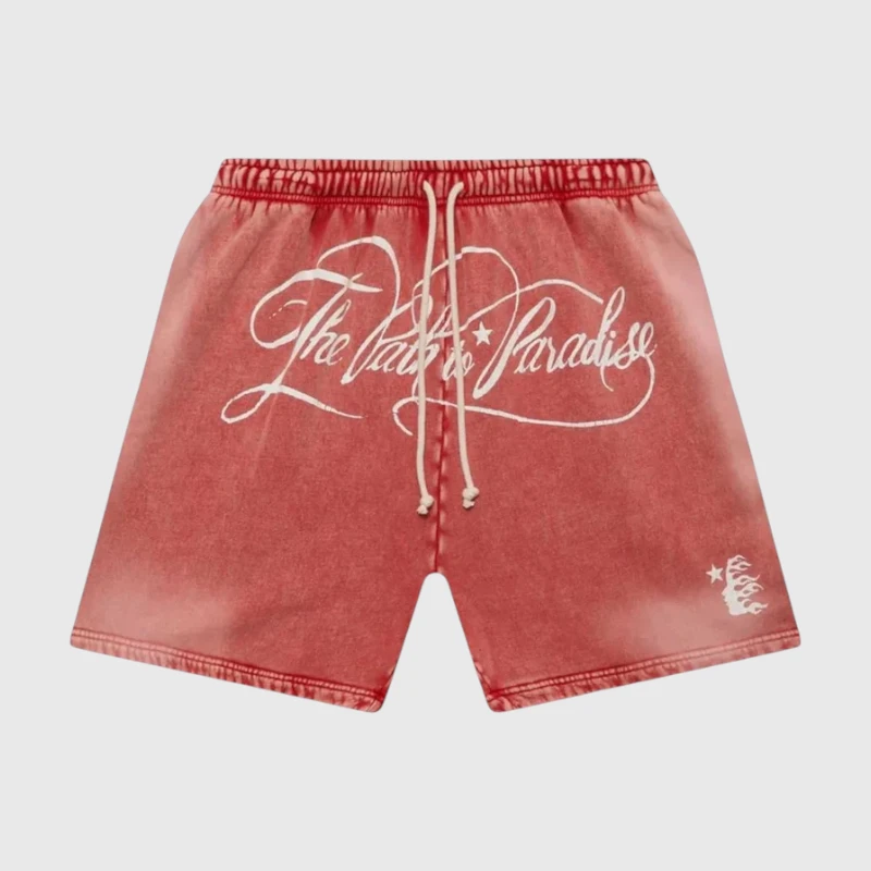Hellstar Path To Paradise Shorts Red