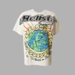 Hellstar Smile The World's on Fire T-Shirt White