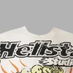 Hellstar Smile The World's on Fire T-Shirt White