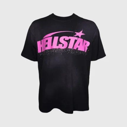 Hellstar Classic Rhinestone Logo T-Shirt black