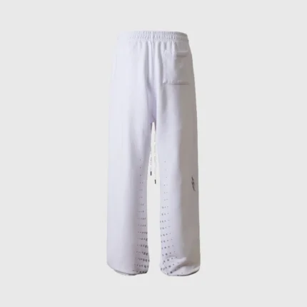 Hellstar P2P Hype Flight Sweatpants black white