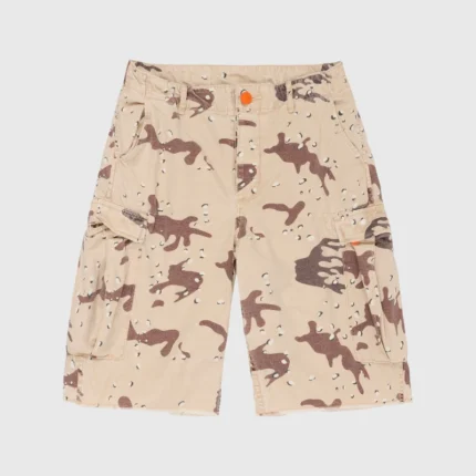 Hellstar Desert Fatigue Cargo Shorts