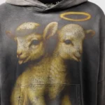 Hellstar Lamb Hoodie grey