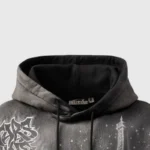 Hellstar I Heart Paris Hoodie Black