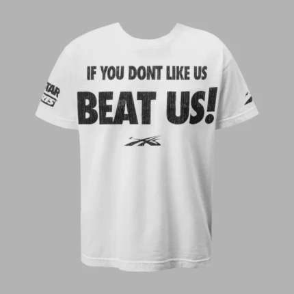 Hellstar Beat Us T-Shirt White