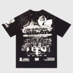 Black Hellstar T-Shirt Records Black