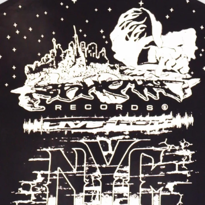 Black Hellstar T-Shirt Records Black