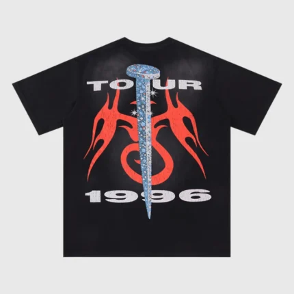 T Shirt Hellstar Nails Tour Path To Paradise