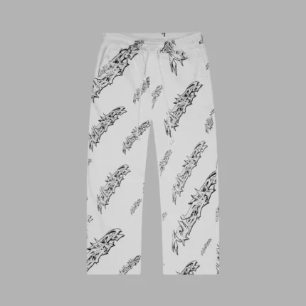 Hellstar Graffiti Sweatpants White