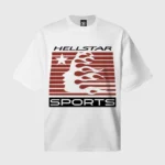 Hellstar Flame Tribal Motion T-shirt White