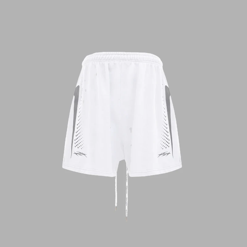 Hellstar Hype Flight Sweatshorts white
