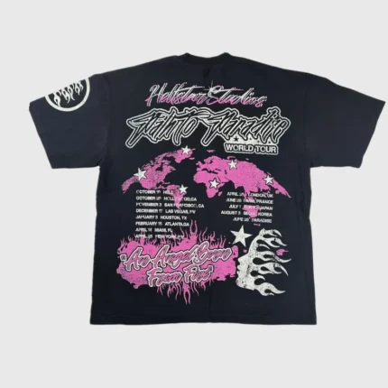 Hellstar Angel Born Fire T-shirt