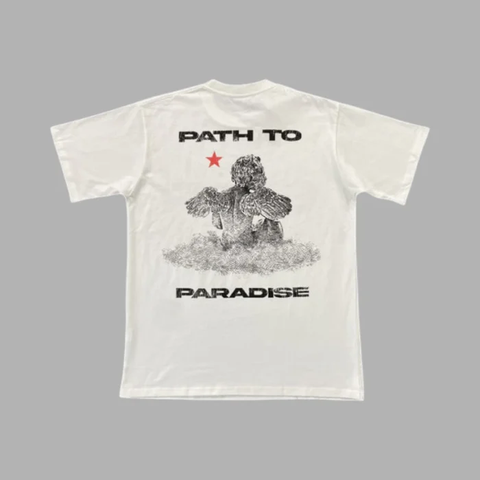 Hellstar Simple Angel T-Shirt White