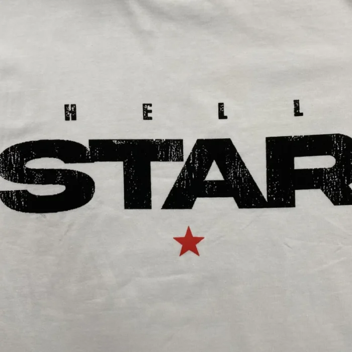 Hellstar Simple Angel T-Shirt White