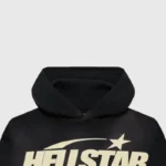 Hellstar Smoke Black Uniform Hoodie Closeup