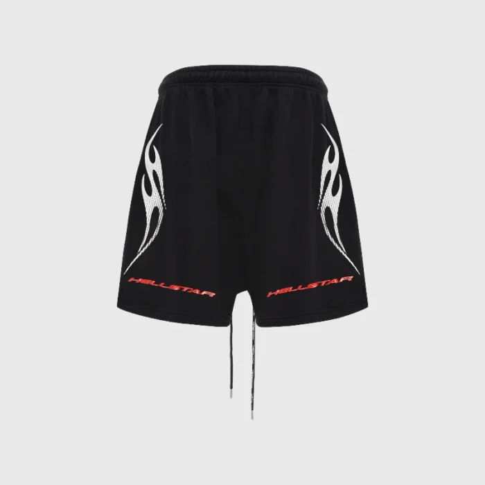 Hellstar Tribal Fame Shorts Red