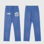 Hellstar No Guts No Glory! Sweatpants Blue - Image 3