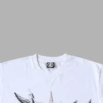 Hellstar bigger than satan White T-Shirt - Image 3