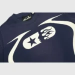 Hellstar Warm Up T- Shirt Blue - Image 9