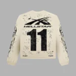 Hellstar Moto Cross Long-Sleeve Sweater - Image 2