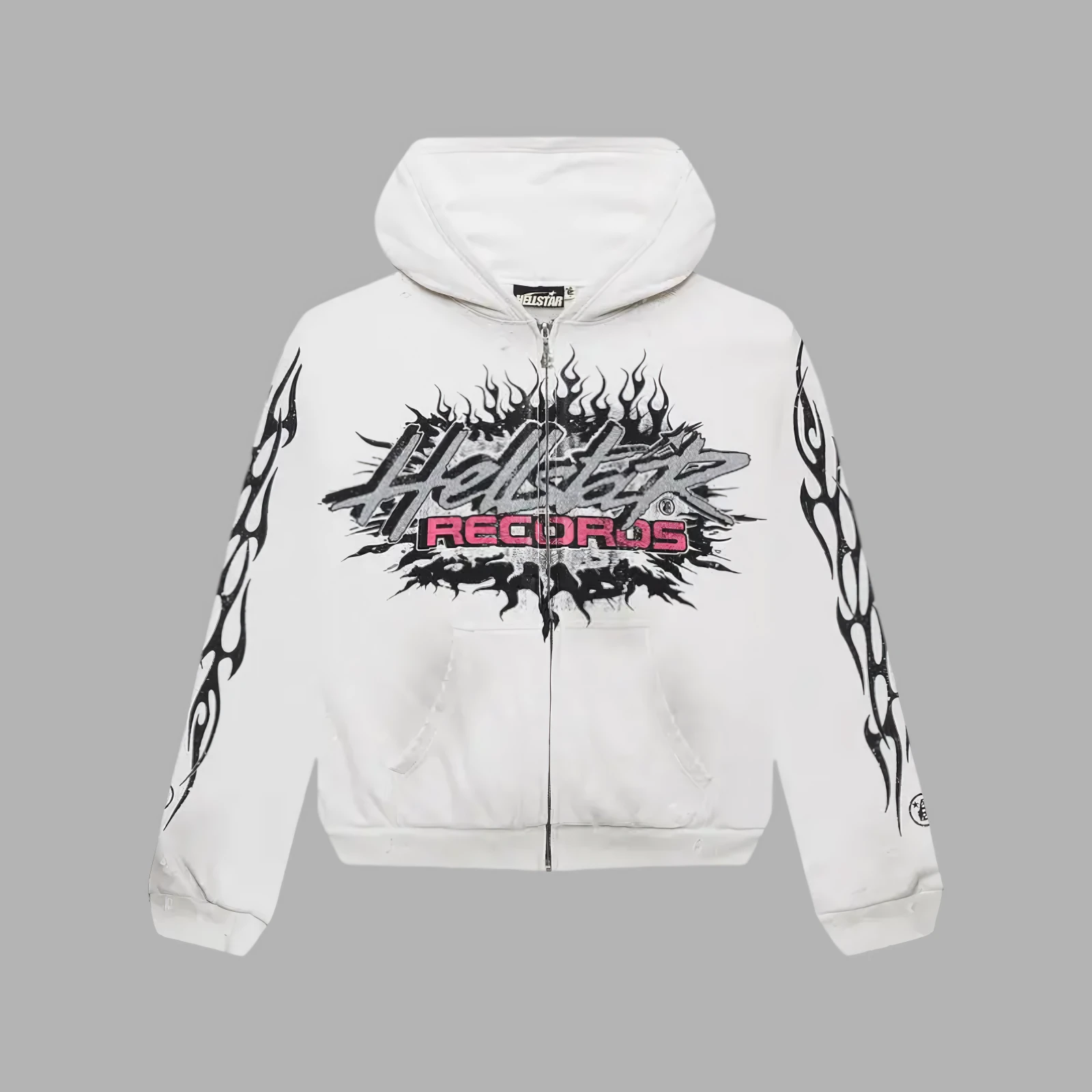 1497006_01.jpg-3.webp Hellstar Records Glitter Zip Up White Hoodie - Image 1