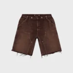 Hellstar Denim Shorts Brown