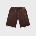Hellstar Denim Shorts Brown - Image 2