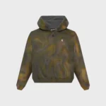 Hellstar Classic Logo Airbrush Zip-Up Hoodie