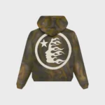Hellstar Classic Logo Airbrush Zip-Up Hoodie - Image 2