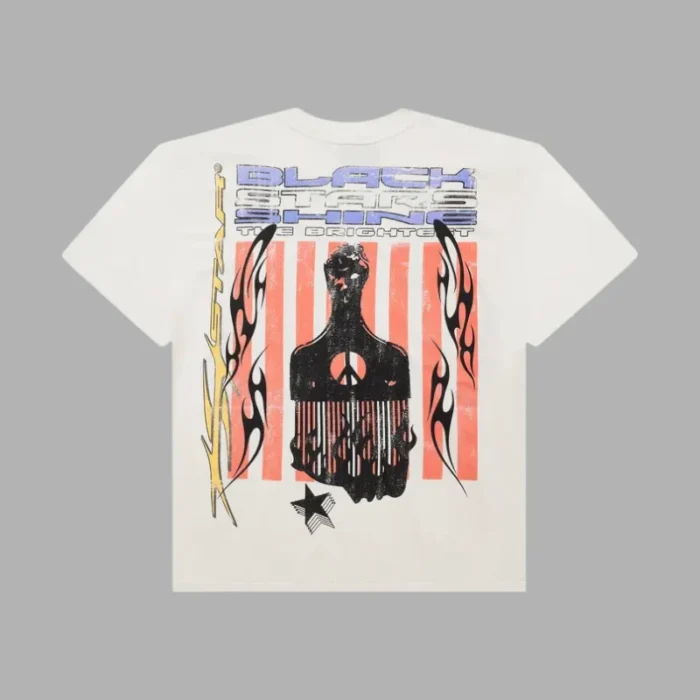 Hellstar Black Stars T-Shirt - Image 2