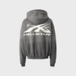 Hellstar Hs Logo Zip-Up Hoodie - Image 4