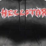 Hellstar Stars Shine Graffiti Black Hoodie - Image 4