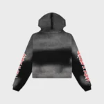 Hellstar Stars Shine Graffiti Black Hoodie - Image 2
